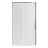 Дверь в нишу Niagara Nova NG-65-12CH (120х195) хром, стекло шиншилла, дверь раздвижная, 1 место