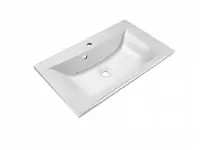 Раковина из искусственного мрамора BelBagno BB750/450-LV-MR-PR, 75 x 45 x 15 см