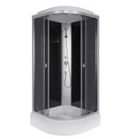 Душевая кабина Niagara Eco E90/26/TN (90х90х215) средний поддон(26см),стекло тонированное, 4 места