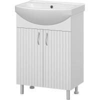 Тумба с раковиной Misty Изео 60 УТ000015756 Белая