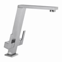 Смеситель KAISER Vico  кухня 2-х ручковый (серебро)