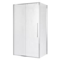 Душевой уголок Niagara Nova NG-65-12CH-CH100-34 (120х100х195) прямоугольник, хром, дверь раздвижная, стекло шиншилла, 2 места