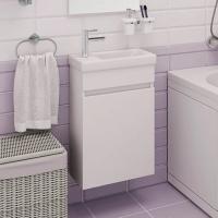 Тумба с раковиной Emmy Мони 40 подвесная, левая (с раковиной Como 40)