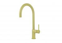 Смеситель KAISER Vita для кухни Ø25, гайка /Латунь/Жёлтый