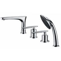 Смеситель для ванны Kaiser Star 02222 на 4 отверстия картридж Ф35, хром