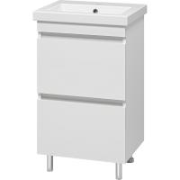 Тумба с раковиной Misty Енисей 50 УТ000009446 Белая