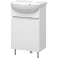 Тумба с раковиной Misty Элегия 50 УТ000008219 Белая