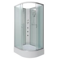 Душевая кабина Niagara Classic NG-33094-14LBKG (100х90х200) средний поддон(26см),стекло матовое,4 места