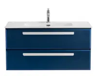 Тумба под раковину Cezares Eco-Cer-N-1000-2C-SO-SPF-P, 100 см, подвесная, Sapfiro