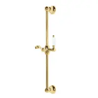 Душевая штанга Cezares CZR-U-S-03/24-Bi, 62 см, цвет золото 24 карат