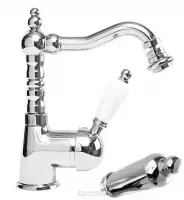 ELITE-BSM2-01-M Смеситель для биде однорычажный c донным клапаном, исполнение хром, ручка хром