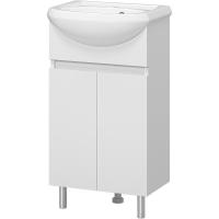 Тумба с раковиной Misty Амур 45 УТ000025516 Белая