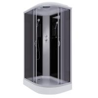 Душевая кабина Niagara Classic NG-3512-14L (120х80х215) низкий поддон(13см),стекло тонированное,3 места