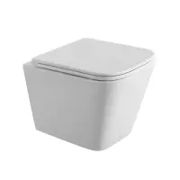 Подвесной унитаз BelBagno Tornado Ardente-Tor BB520CH-TOR/SC, безободковый, сиденье микролифт, белый