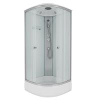Душевая кабина Niagara Eco E90/26/MT (90х90х215) средний поддон(26см),стекло матовое,4 места