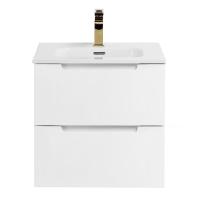 Тумба под раковину подвесная BelBagno ETNA-500-2C-SO-BO Bianco Opaco