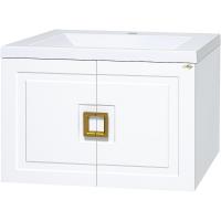 Тумба с раковиной Misty Галвер 80 УТ000012978 подвесная Белая