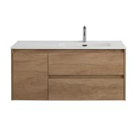 Тумба под раковину подвесная BelBagno KRAFT-1000-2C-1A-SO-RNN-R Rovere Nebrasca Nature