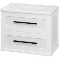 Тумба с раковиной Misty Модерн 70 УТ000024626 подвесная Белая матовая