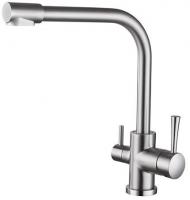 Смеситель KAISER Merkur кухня боковой под фильтр Ø35 (серебро)