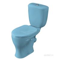 Унитаз-компакт SANTERI ВОРОТЫНСКИЙ голубой