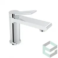 Смеситель для раковины и умывальника из латуни Vieir V243513 хром