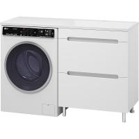 Тумба с раковиной Misty Байкал 130 R УТ000014755 Белая