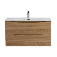 Тумба под раковину подвесная BelBagno MARINO-CER-N-900-2C-SO-WO-P