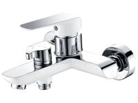 Смеситель для ванны Kaiser Glory 69122, хром/белый