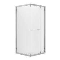 Душевой уголок Niagara Nova NG-6633-34 (90х90х195) квадрат, хром, двери раздвижные, стекло прозрачное, 1 место