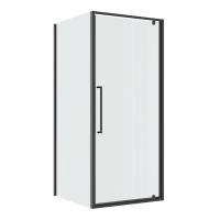 Душевой уголок Niagara Nova NG-35-8AGR-A80GR-34 (80х80х195) квадрат, распашная, графит, стекло прозрачное, 2 места