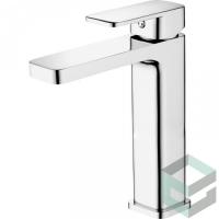 Смеситель для раковины и умывальника из латуни GANZER  GZ12016 хром