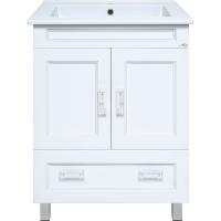 Тумба с раковиной Misty Дива 75 УТ000011767 Белая