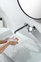 Настенный встраиваемый смеситель для раковины Ganzer GZ19144 хром