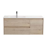 Тумба под раковину подвесная BelBagno KRAFT-1000-2C-1A-SO-RGB-L Rovere Galifax Bianco