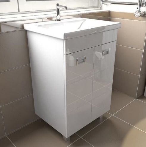 Тумба с раковиной Emmy Монтана 50 с раковиной Como