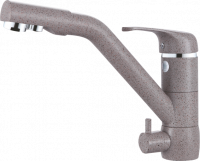 Смеситель для кухни с подключением к фильтру Ganzer GZ16026-А песочный