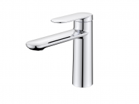 Смеситель KAISER Arena для раковины Ø25, латунь/Хром