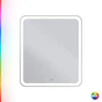 Зеркало Cezares Multicolore CZR-SPC-MC-700-800-RGB-TCH, 70 см, с разноцветной подсветкой и сенсорным выключателем, с памятью