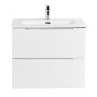 Тумба под раковину подвесная BelBagno ETNA-600-2C-SO-BL-P Bianco Lucido