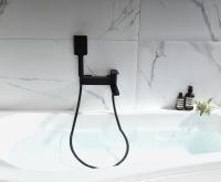 Смеситель од. для ванны кор. (ЧЕРНЫЙ) GANZER