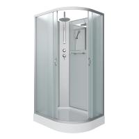 Душевая кабина Niagara Classic NG-3312-14LBKT (120х80х210) низкий поддон(13см),стекло матовое,3 места