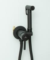 Смеситель для биде встраиваемый Ganzer GZ42101-C Set черный