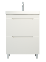 Тумба с раковиной Emmy Агата 55 напольная (с раковиной Santeri Визит)