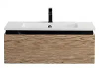 Тумба под раковину Cezares Slider-800-1C-SO-RT-P, 80 см, подвесная, дуб тангент