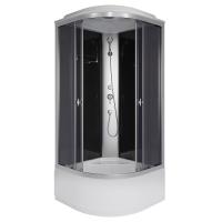 Душевая кабина Niagara Eco E90/40/TN (90х90х215) высокий поддон(40см),стекло тонированное,4 места