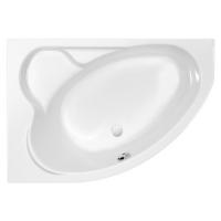 Ванна акриловая асимметричная CERSANIT KALIOPE 153x100 левая