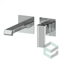 Встраиваемый смеситель для раковины Vieir V443513 хром