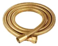 Душевой шланг Cezares CZR-U-FMDC-150-03/24, 150 см, металл, золото 24 карат