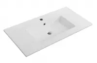Раковина Cezares Plane CZR-8002-90, 91 см, керамика, белый